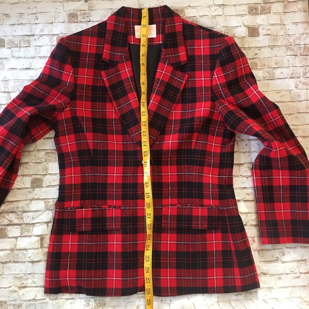 Pendleton Virgin Wool Button Front Coat Size 6 - image 7